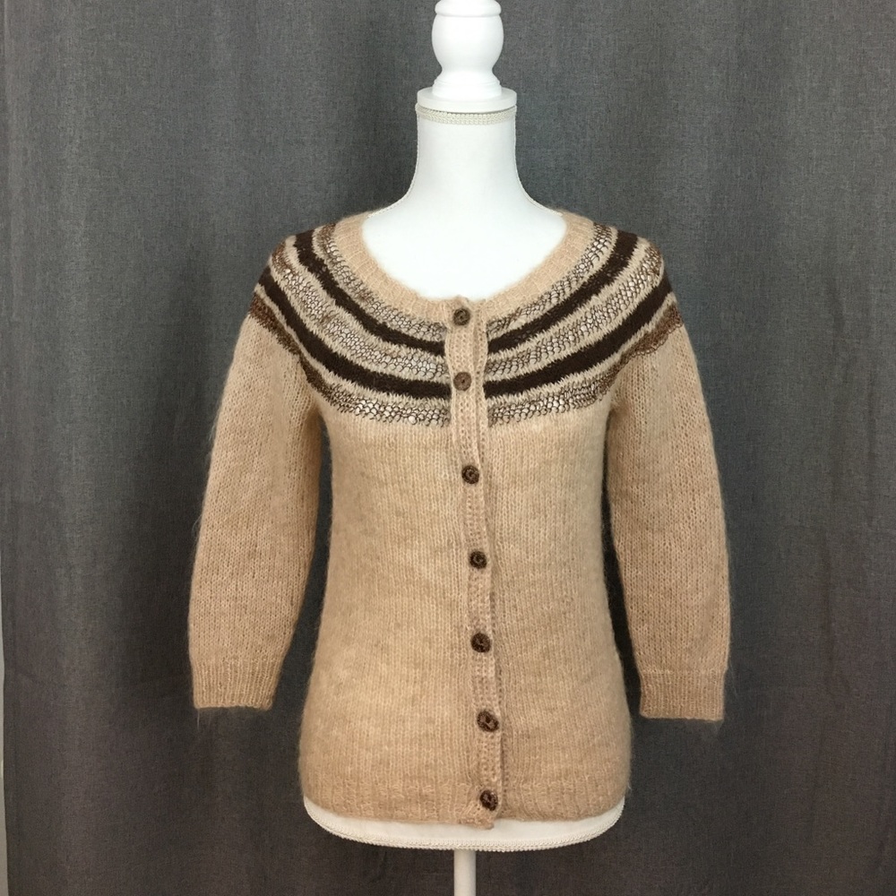 Free People Wool blend Cardigan with Copper Wire