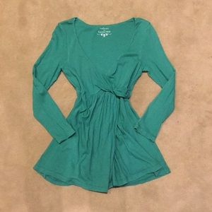 Velvet for Garnet Hill Green Tee Tshirt