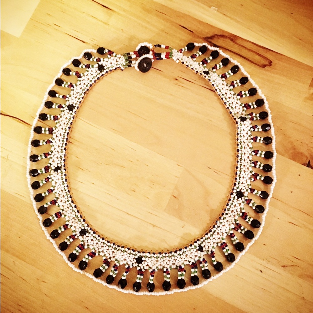 Anthropologie Beaded Necklace