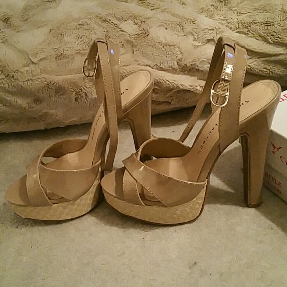 Nude heels