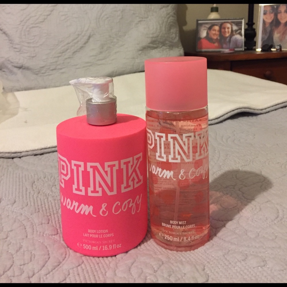 Victoria's Secret body lotion and mist