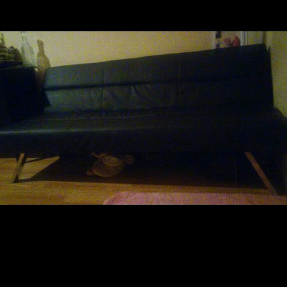 Black Futon Perfect Conditon