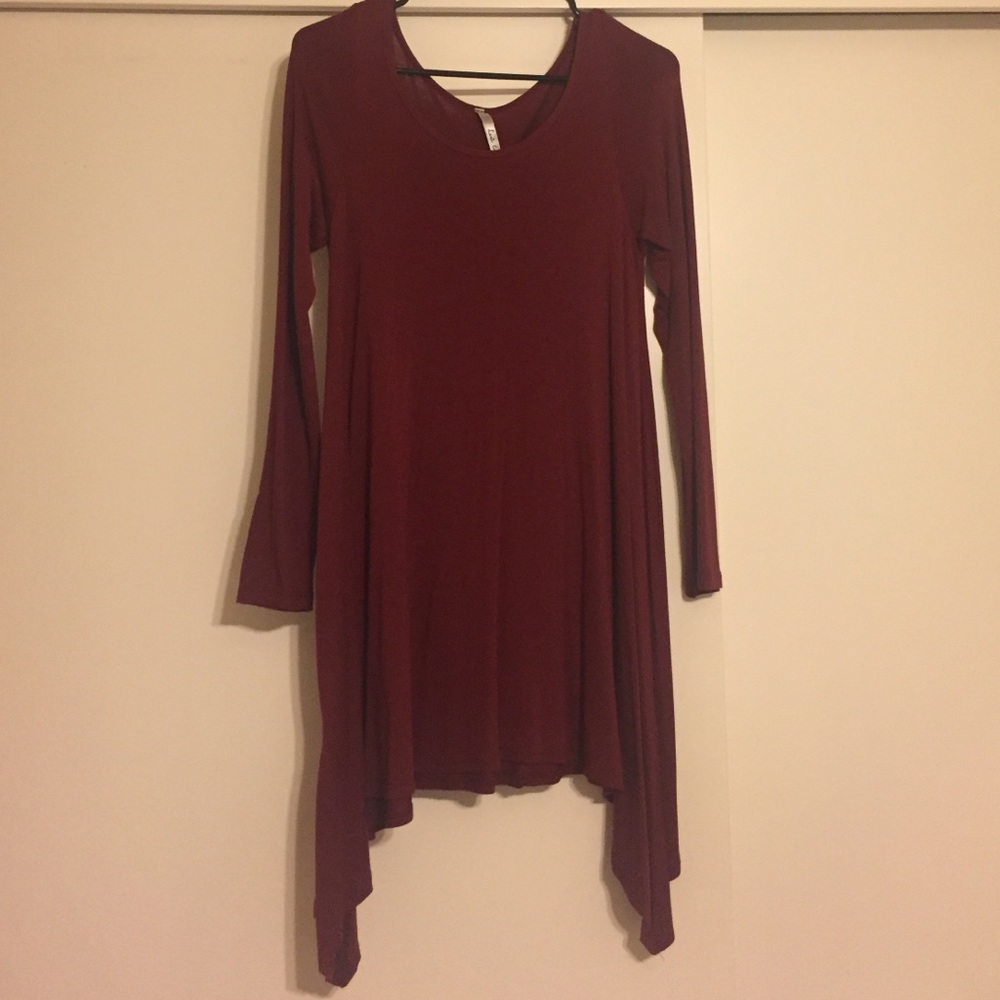 Maroon tunic - Picture 2 of 2
