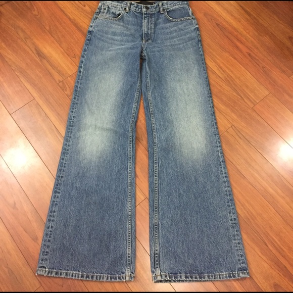 alexander wang wide leg jeans