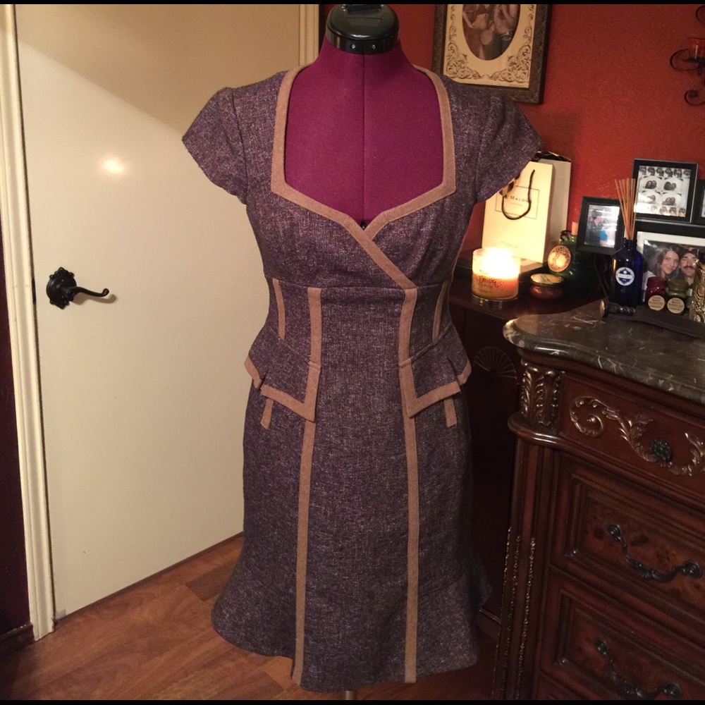 Nanette Lepore 1940's style sweetheart dress