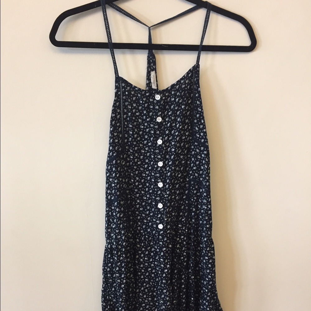 Floral Flowy Tank Dress