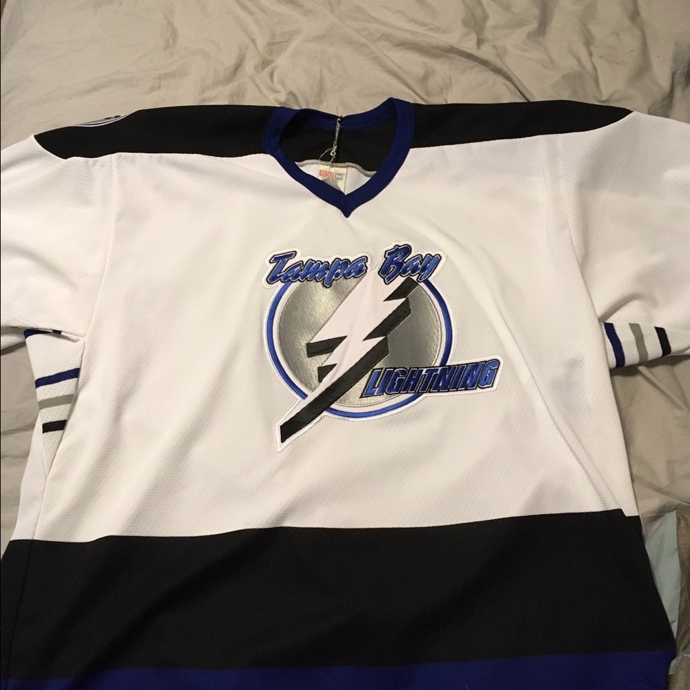 Tampa Bay Lightning Hockey Jersey Vintage