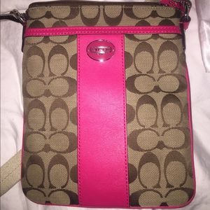 Coach cross body bag
