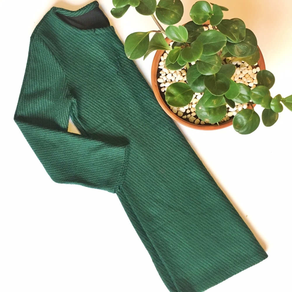 Lulu's Emerald Sweater Dress