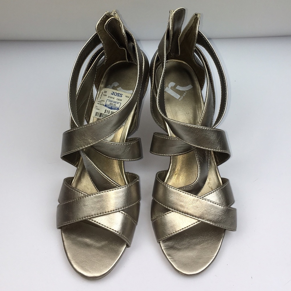 metallic wedges size 7 but more for size 7 & 1/2