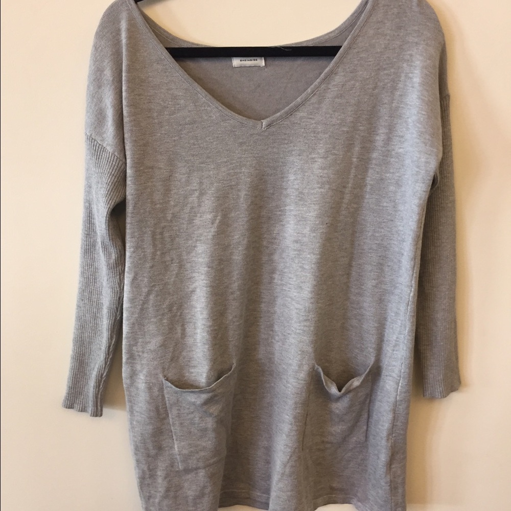 Grey Sweater Dress!