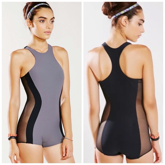 BLUE LIFE FIT SILHOUETTE ROMPER URBAN OUTFITTERS - Picture 5 of 5