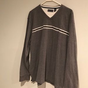 Arrow Long sleeve shirt with fake undershirt