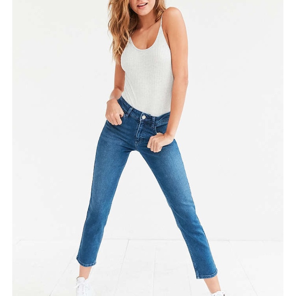 BDG girlfriend crop jeans