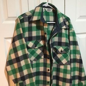 Vintage Woolrich flanel shirt/jacket Large