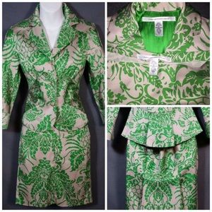 Diane Von Furstenberg size 8 skirt and blazer