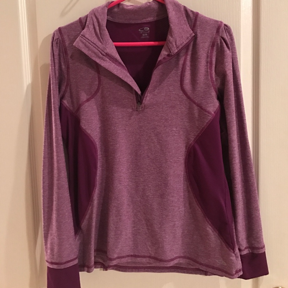 Champion 1/4 Zip Workout Top