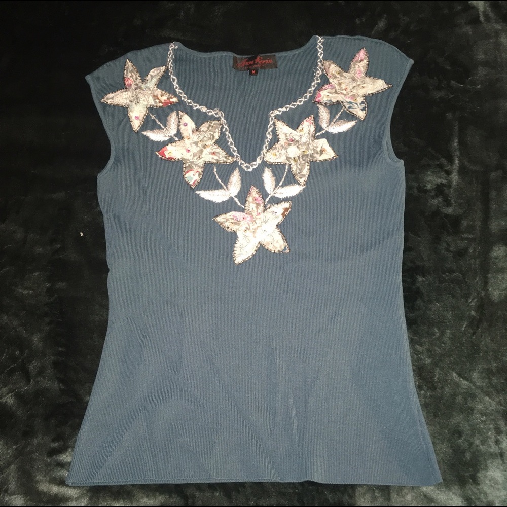 🌺⭐️ Star flower patterned shirt ⭐️🌺
