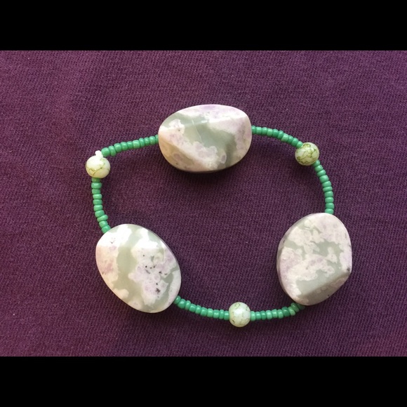 Handmade Stone Bracelet - Picture 2 of 3