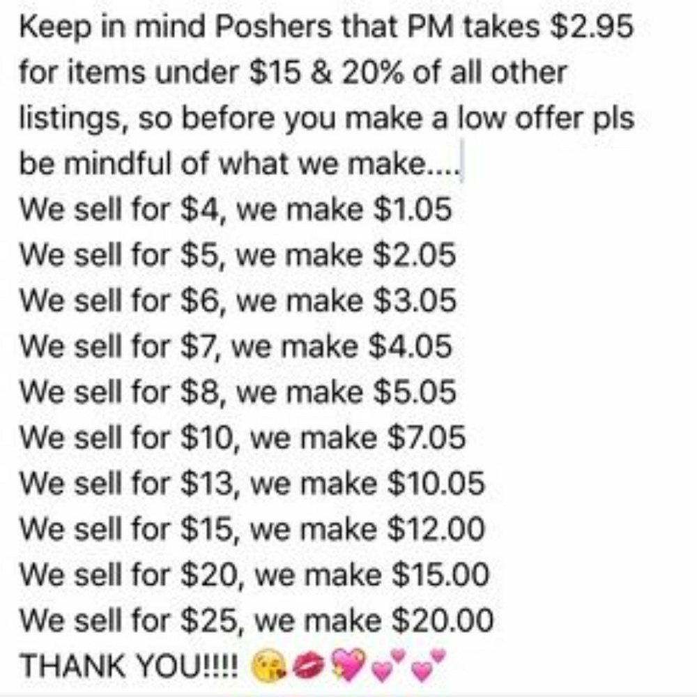 Please no low ball offers