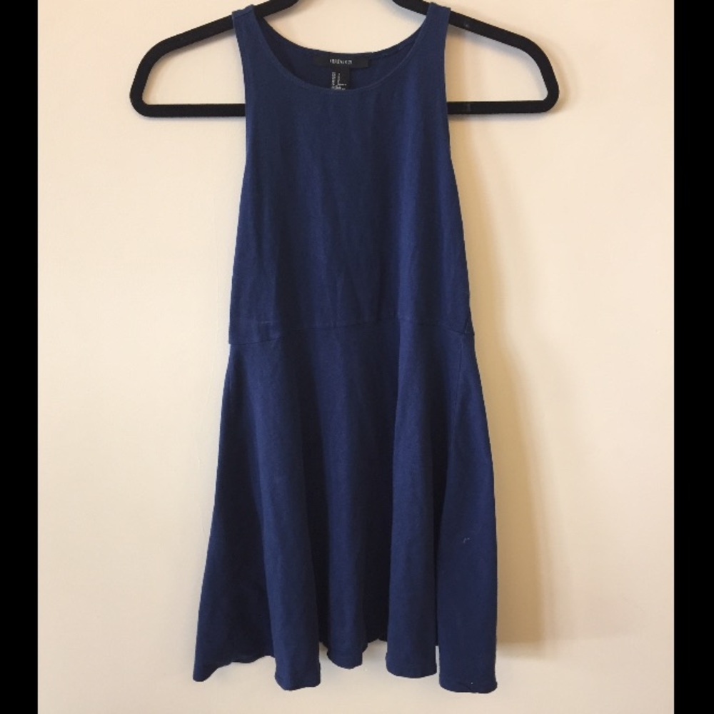 Navy Forever 21 Fit and Flare