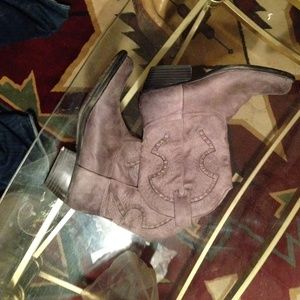 Sale GRAY COWBOY BOOTS SZ 8M