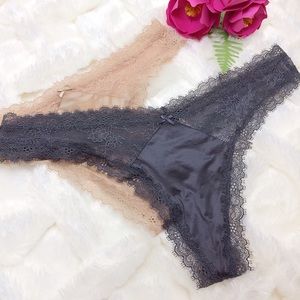 NEW Victoria Secret Set of 2 Lace Thongs