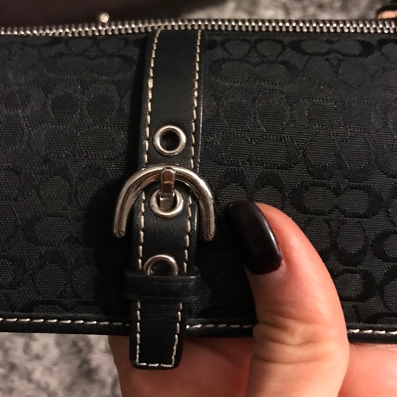 Coach black monogram wallet - Picture 8 of 8