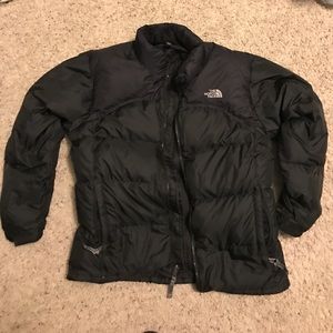 Black North Face jacket