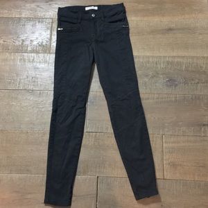 H&M L.O.G.G. Black Jeans Ankle Jeans