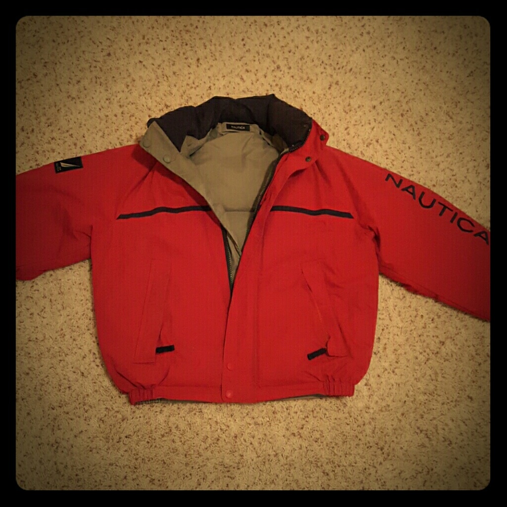 Vintage nautica reversable jacket