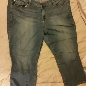 Torrid brand denim capris