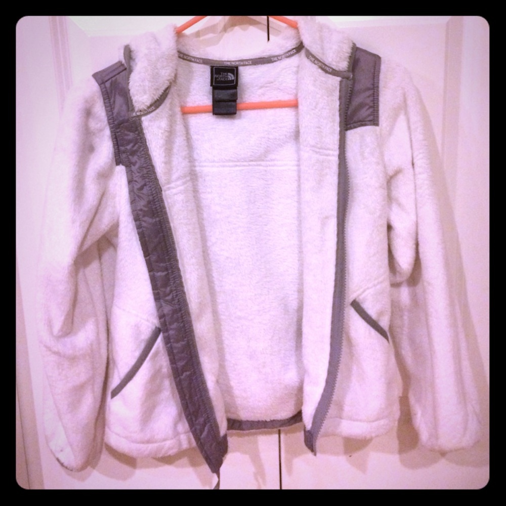 North Face zip up hoodie jacket