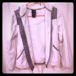 North Face zip up hoodie jacket