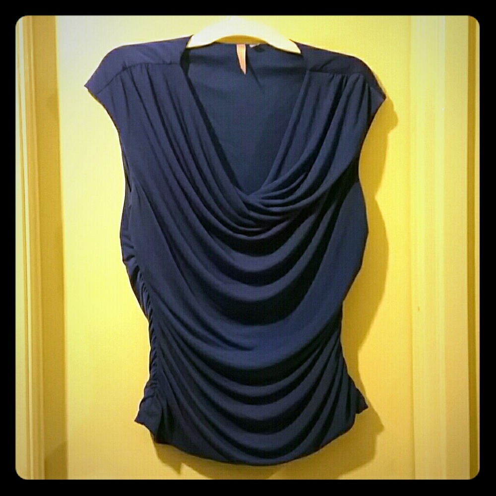 Gorgeous royal blue top, size XL