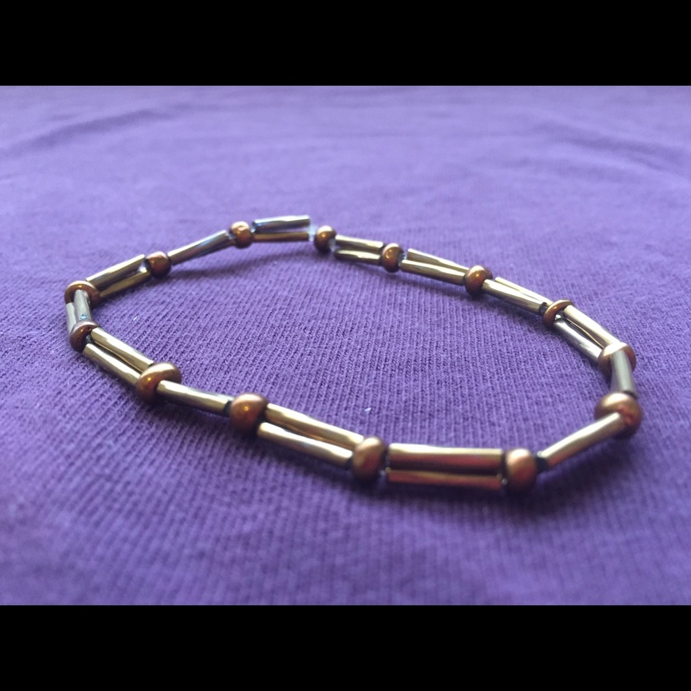 FREE Handmade Bronze Bead Bracelet