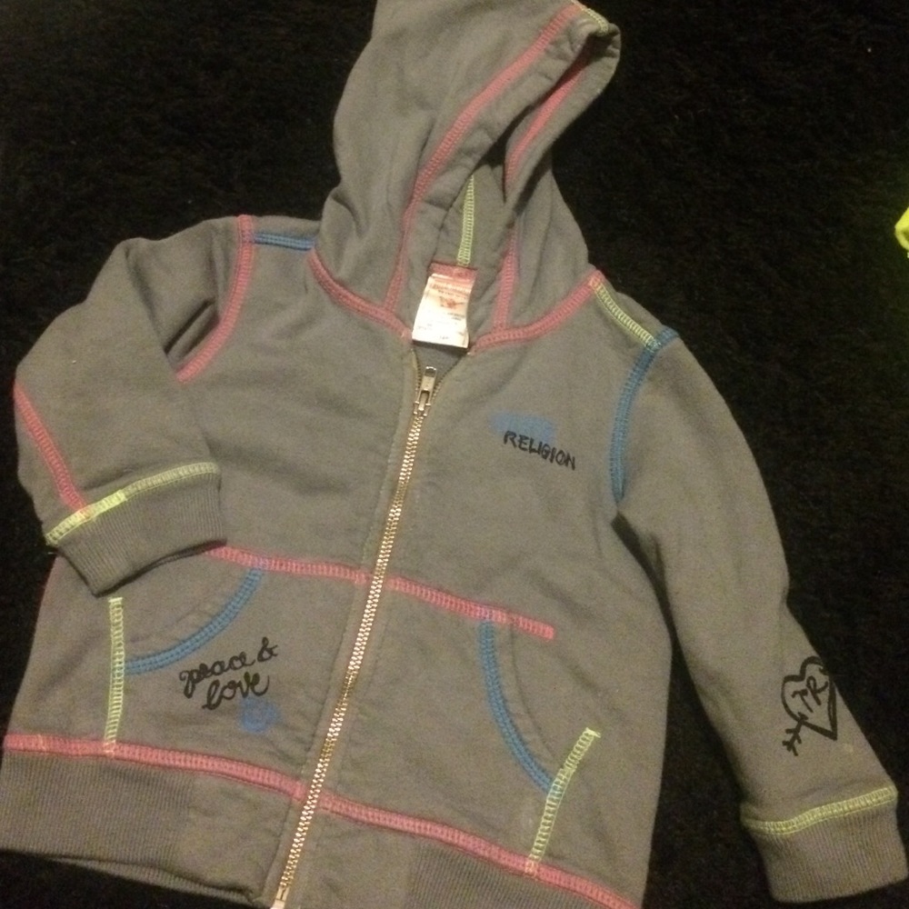 True religion 12-18 months hoodie