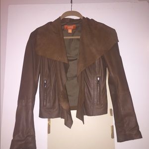 Leather jacket