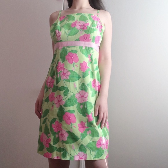 Lilly Pulitzer Floral Palm Dress - Picture 7 of 8