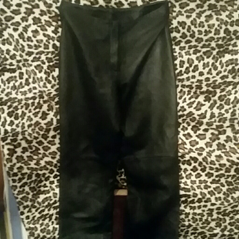 Leather  pants