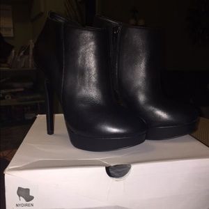 Black aldo booties