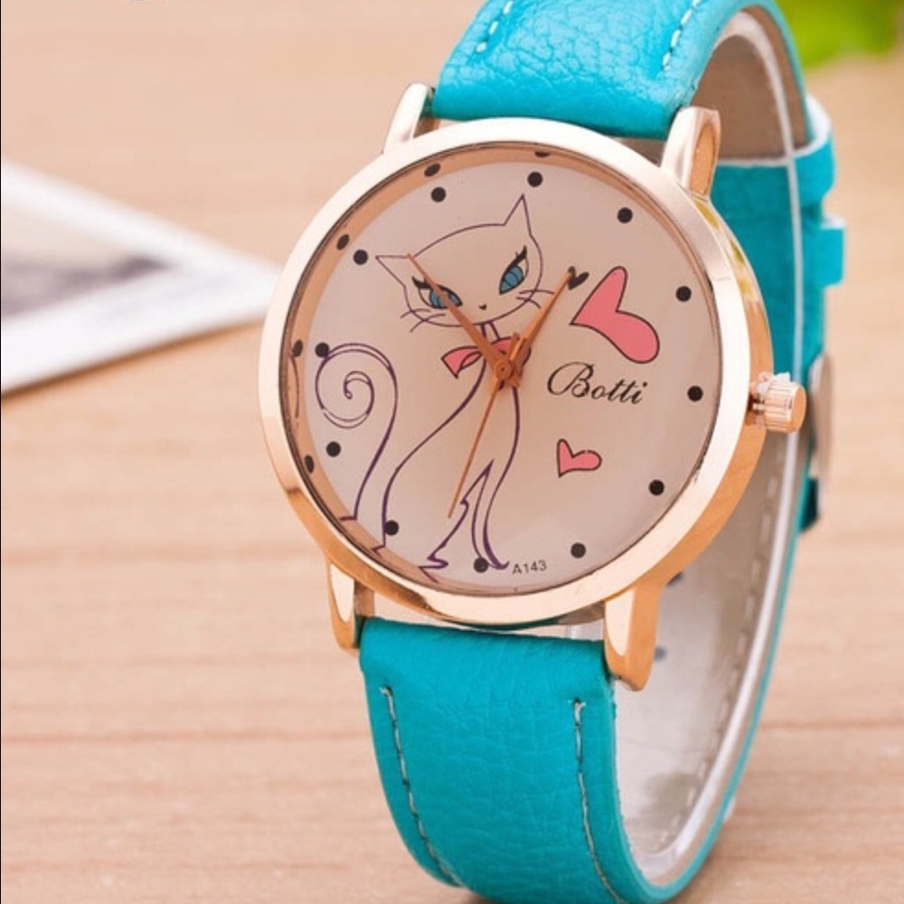 🔴SOLD🔴Cat Cartoon Watch