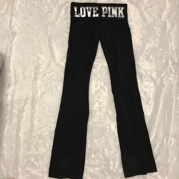 VS Pink Bling Yoga Pants - Picture 3 of 5