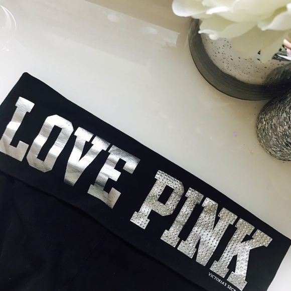 VS Pink Bling Yoga Pants - Picture 2 of 5