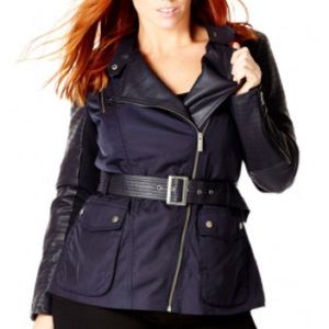 City Chic Spliced Sienna Jacket