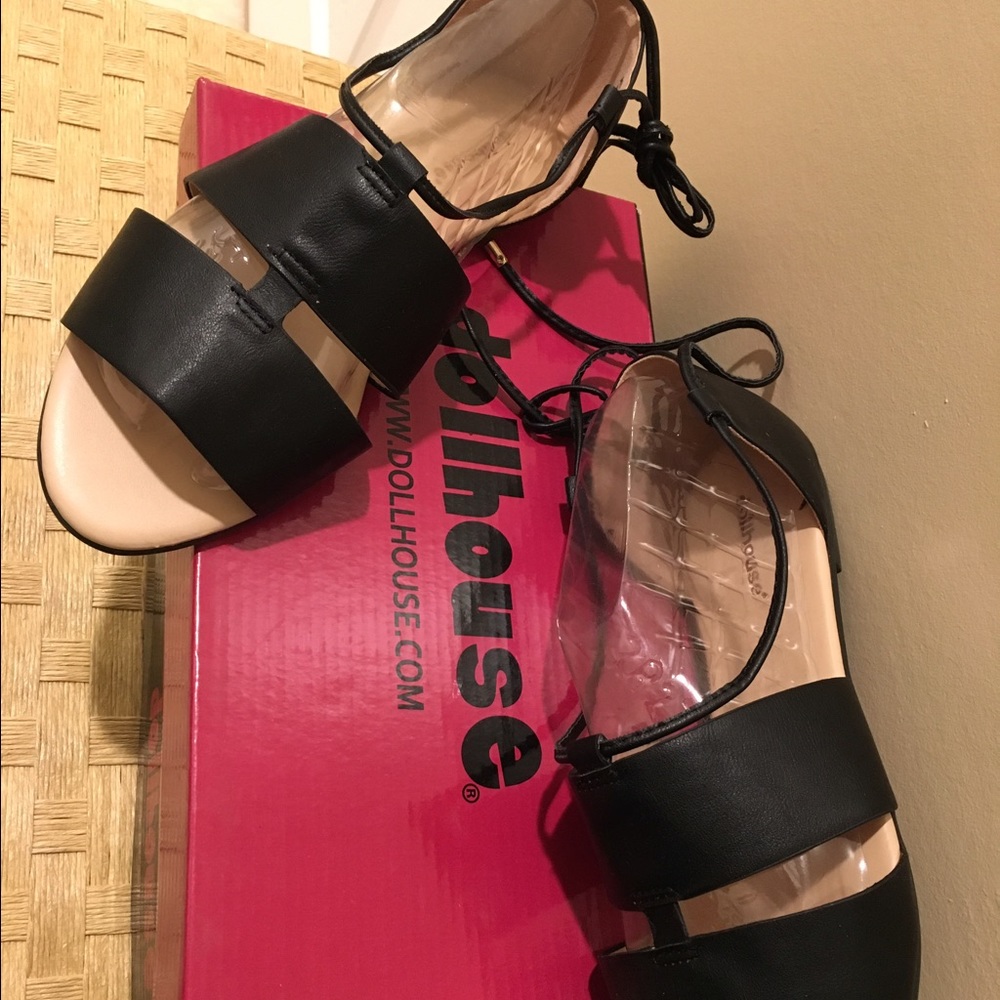 Dollhouse lace up sandal | 6.5