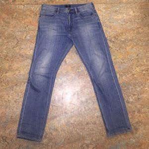 Jcrew Factory Sutton Selvedge Jeans in Light Wash