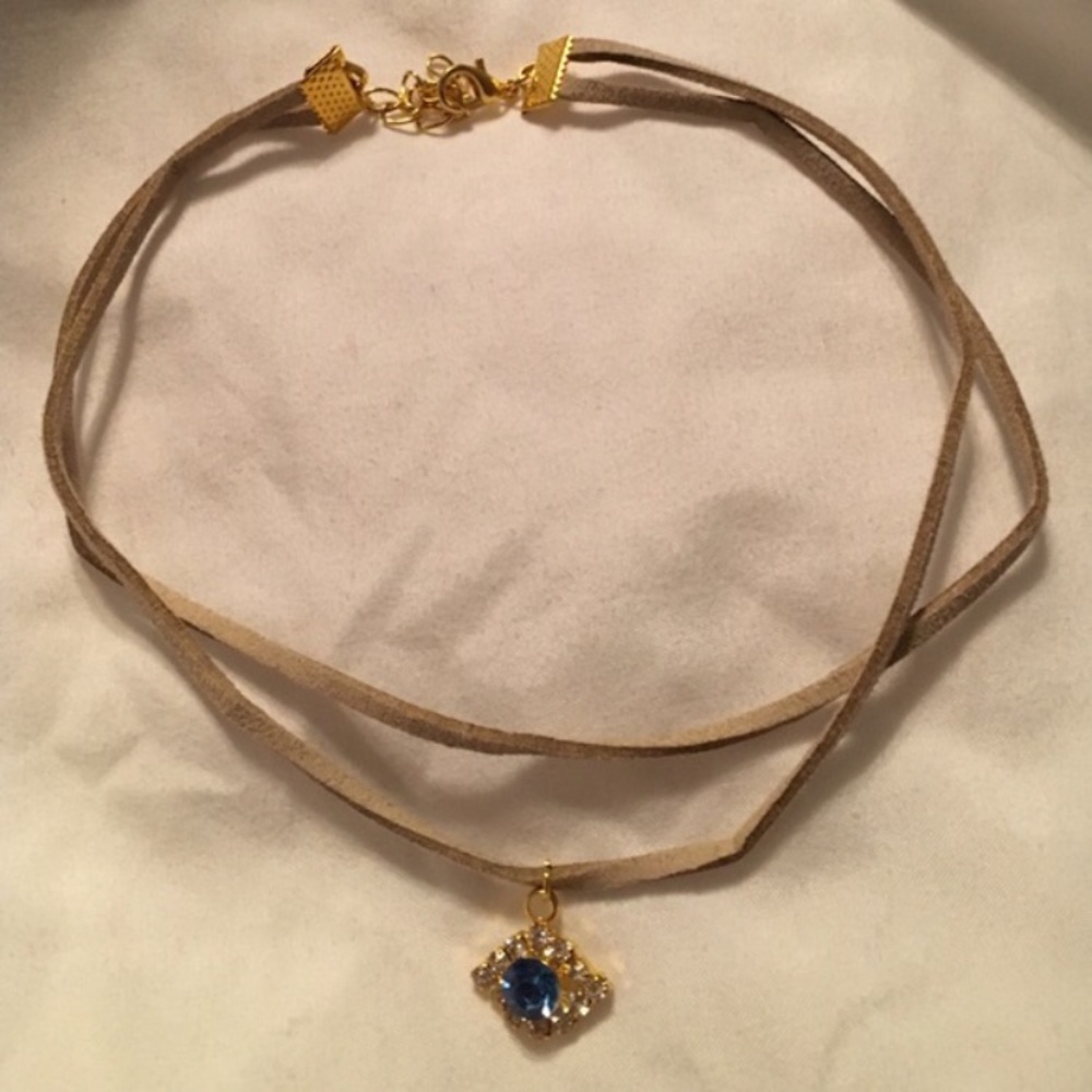 Evil eye choker