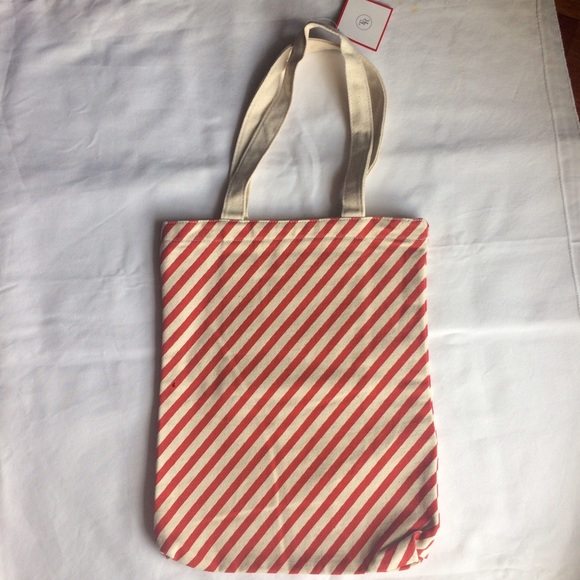 Stripe canvas tote - Picture 4 of 5