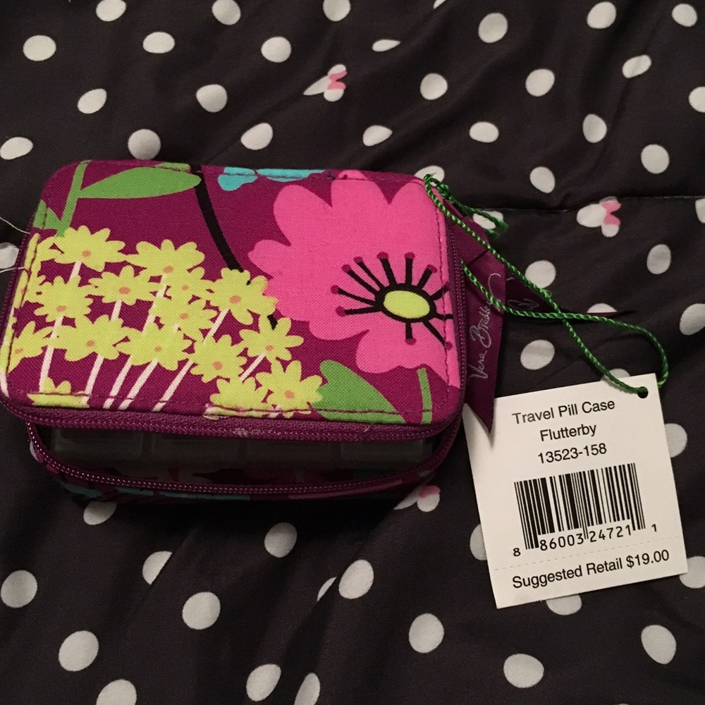 NWT Vera Bradley pill box